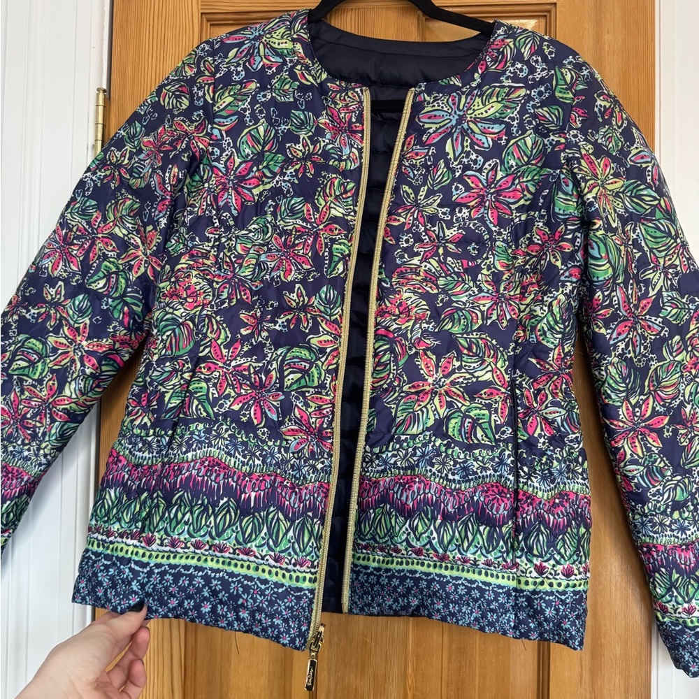 REVERSIBLE Lilly Pulitzer Puffer Jacket